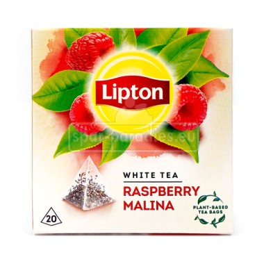 LIPTON  WHITE TEA ΒΑΤΟΜΟΥΡΟ 20 ΦΑΚΕΛΑΚΙΑ ΠΥΡΑΜΙΔΑ 30gr