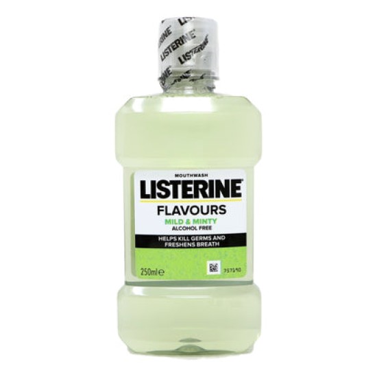 LISTERINE ΣΤΟΜΑΤΙΚΟ ΔΙΑΛΥΜΑ 250ml MILD & MINTY