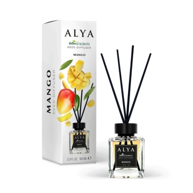 ALYA NATURE'S SCENTS ΑΡΩΜΑΤΙΚΟ ΧΩΡΟΥ ΜΕ ΣΤΙΚ 100ML MANGO ALYA NATURE'S SCENTS ΑΡΩΜΑΤΙΚΟ ΧΩΡΟΥ ΜΕ ΣΤΙΚ 100ML MANGO