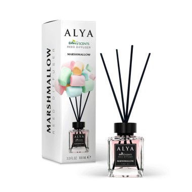 ALYA NATURE'S SCENTS ΑΡΩΜΑΤΙΚΟ ΧΩΡΟΥ ΜΕ ΣΤΙΚ 100ML MARSHMALLOW ALYA NATURE'S SCENTS ΑΡΩΜΑΤΙΚΟ ΧΩΡΟΥ ΜΕ ΣΤΙΚ 100ML MARSHMALLOW