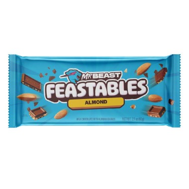 MR BEAST FEASTABLES ΣΟΚΟΛΑΤΑ ALMOND 60GR
