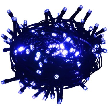 LUCI LED ΧΡΙΣΤΟΥΓΕΝΝΙΑΤΙΚΑ ΛΑΜΠΑΚΙΑ LED 100ΤΕΜ (9ΜΕΤΡΑ) ΜΠΛΕ