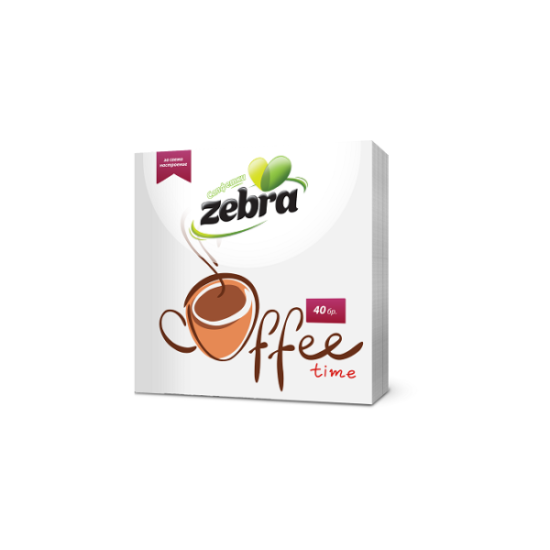 ZEBRA ΧΑΡΤ/ΤΕΣ 40PCS COFFEE