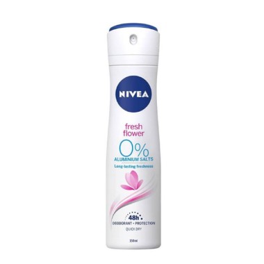 NIVEA BODY SPRAY WOMEN 150ml FRESH FLOWER