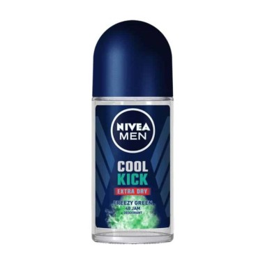 NIVEA ROLL ON 50ml COOL KICK EXTRA DRY FREEZY GREEN