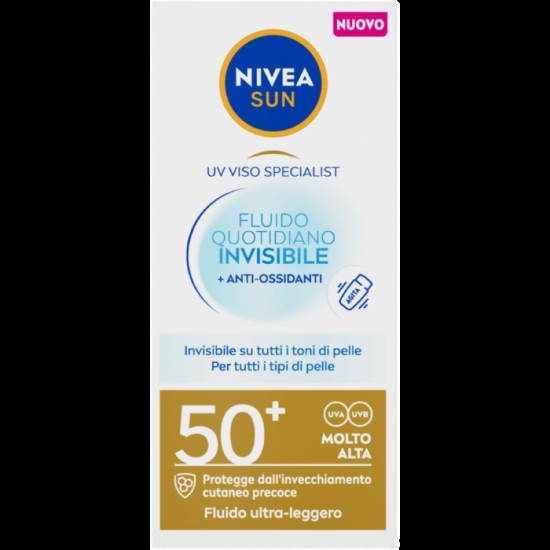 NIVEA SUN ΑΝΤΗΛΙΑΚΗ ΛΟΤΙΟΝ INVISIBLE FP50+ 50ml