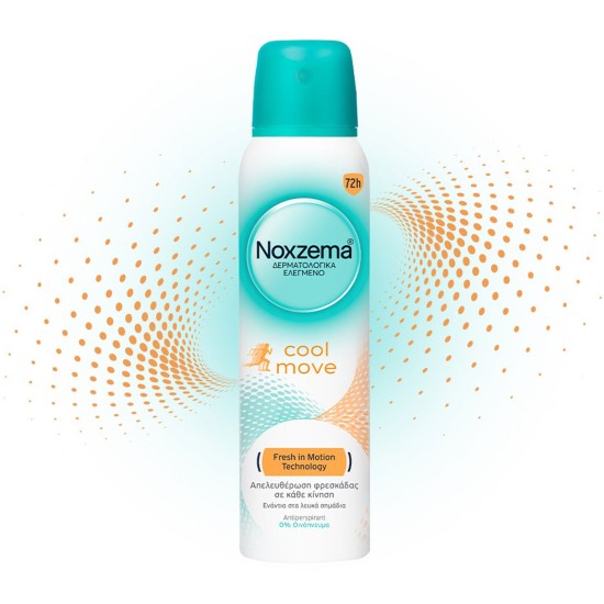 NOXZEMA BODY SPRAY 150ml COOL MOVE 72H