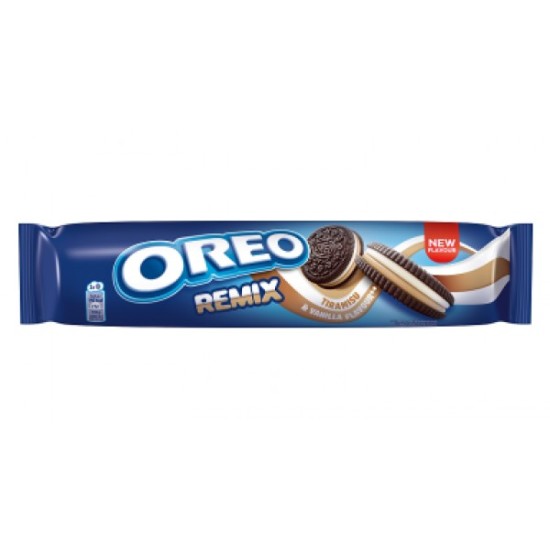 OREO BISCUITS 157gr REMIX TIRAMISU & VANILLA FLAVOUR