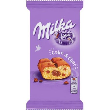 MILKA BISCUITS CAKE & CHOC 35g