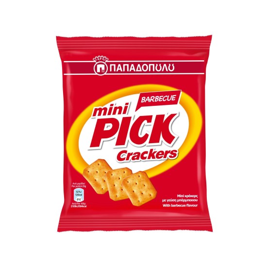 ΠΑΠΑΔΟΠΟΥΛΟΥ PICK CRACKERS MINI BBQ 70GR