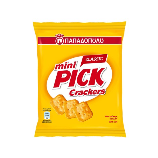 ΠΑΠΑΔΟΠΟΥΛΟΥ PICK CRACKERS MINI ΚΛΑΣΙΚΑ 70GR