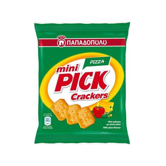 ΠΑΠΑΔΟΠΟΥΛΟΥ PICK CRACKERS MINI PIZZA 70GR