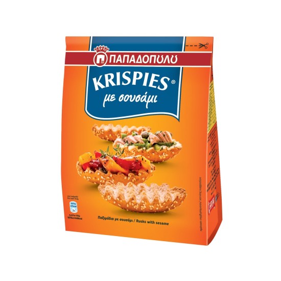 ΠΑΠΑΔΟΠΟΥΛΟΥ KRISPIES 200GR ΜΕ ΣΟΥΣΑΜΙ