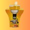BUBBLE TEA 250ML ΡΟΔΑΚΙΝΟ ΜΕ ΦΟΥΣΚΕΣ ΜΑΝΓΚΟ