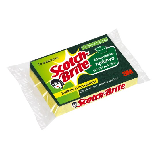 SCOTCH BRITE CLASSIC ΣΦΟΥΓΓΑΡΙ ΚΙΤΡΙΝΟ 1TEM