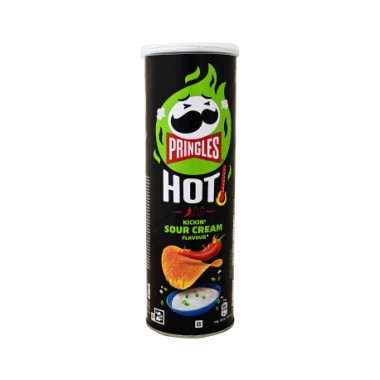 PRINGLES  165gr HOT SOUR CREAM