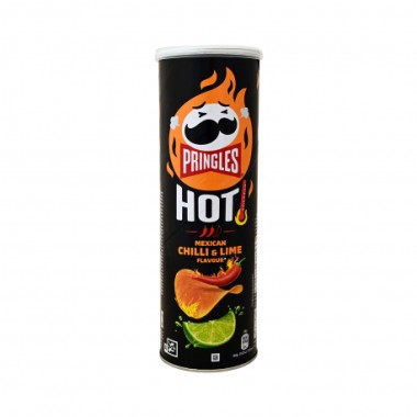 PRINGLES  165gr HOT MEXICAN CHILLI&LIME