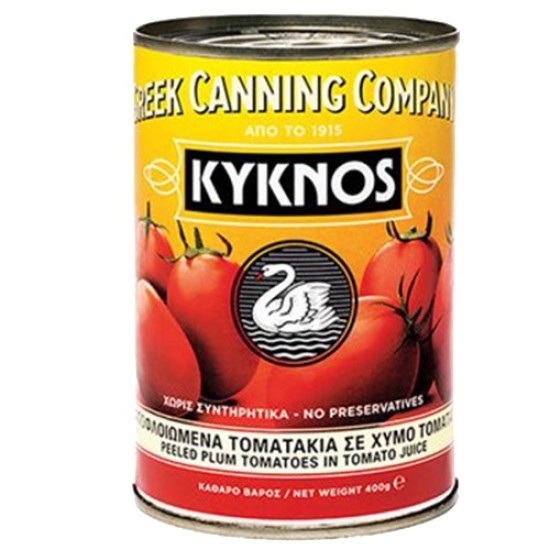 KYKNOS ΟΛΟΚΛΗΡΑ ΑΠΟΦΛΟΙΩΜΕΝΑ ΤΟΜΑΤΑΚΙΑ 400gr