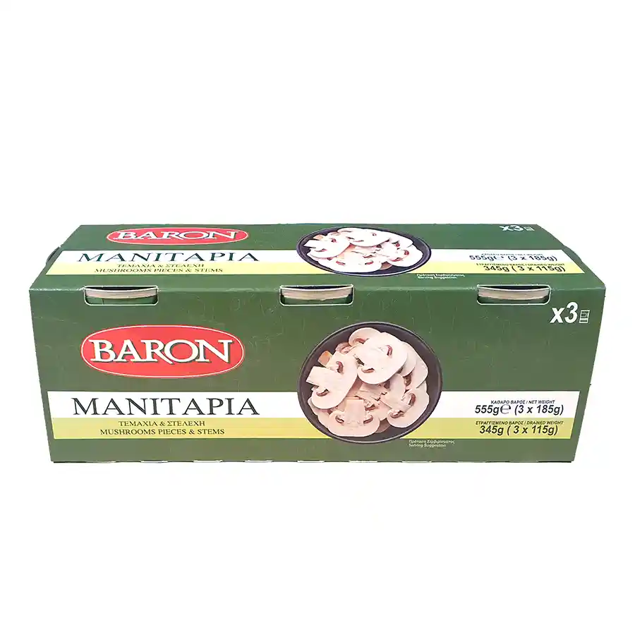 BARON ΜΑΝΙΤΑΡΙΑ 3Χ185gr