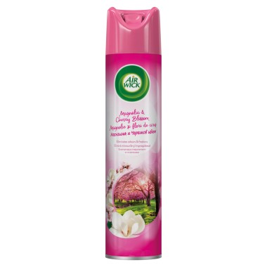 AIR WICK SPRAY AEROSOL 300ml MAGNOLIA&CHERRY BLOSSOM