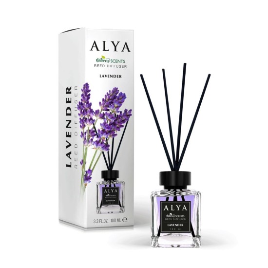 ALYA NATURE'S SCENTS ΑΡΩΜΑΤΙΚΟ ΧΩΡΟΥ ΜΕ ΣΤΙΚ 100ML LAVENDER