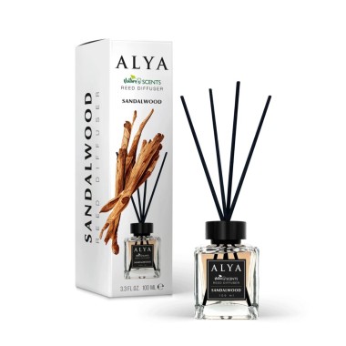 ALYA NATURE'S SCENTS ΑΡΩΜΑΤΙΚΟ ΧΩΡΟΥ ΜΕ ΣΤΙΚ 100ML SANDALWOOD