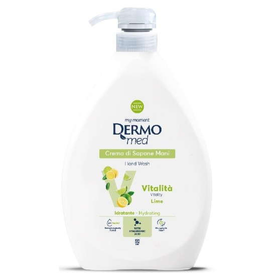 DERMOMED ΚΡΕΜΟΣΑΠΟΥΝΟ 1000ml LIME