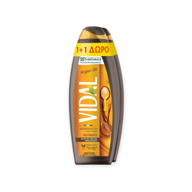 VIDAL ΑΦΡΟΛΟΥΤΡΟ 2X750ml ARGAN OIL