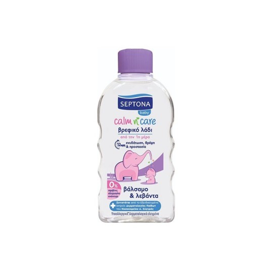 SEPTONA BABY OIL 200ml ΒΑΛΣΑΜΟ & ΛΕΒΑΝΤΑ