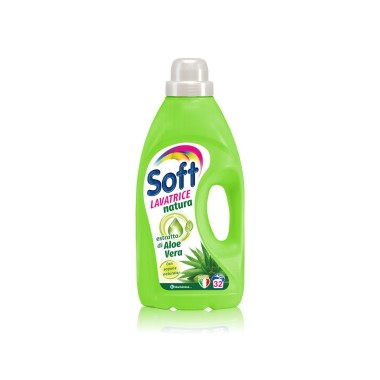 SOFT  ΥΓΡΟ ΠΛΥΝΤΗΡΙΟΥ  2,25lt, 45μεζ. ALOE VERA