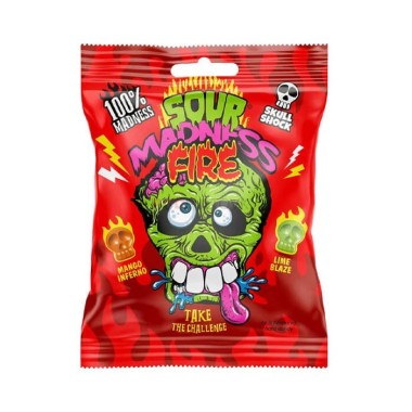 SOUR MADNESS ZAXΑΡΩΤΑ 60GR SKULL SHOCK FIRE