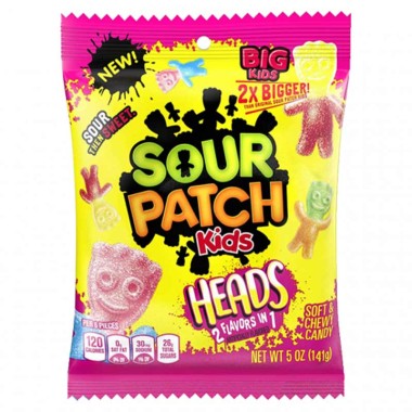 SOUR PATCH ZAXΑΡΩΤΑ 130GR (MIX FRUIT)