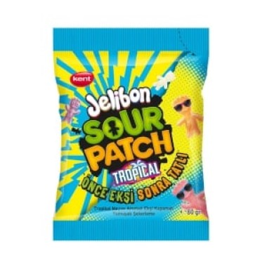 JELIBON SOUR PATCH 80GR TROPICAL