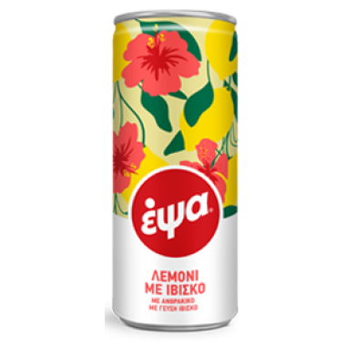 ΕΨΑ (6ΑΔΕΣ ΚΟΥΤΑΚΙ) ΛΕΜΟΝΙ ΜΕ ΙΒΙΣΚΟ 330ml