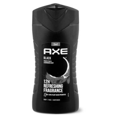AXE SHOWER GEL 250ML BLACK