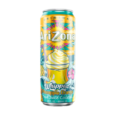 ARIZONA 650ML WHIPPED PINEAPPLE ORANGE