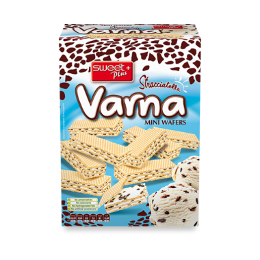 VARNA MINI WAFERS STRACCIATELLA CREME 240GR