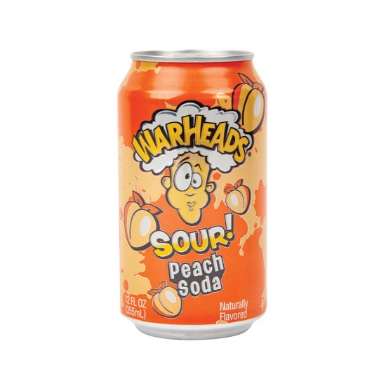 WARHEADS PEACH SODA 330ml