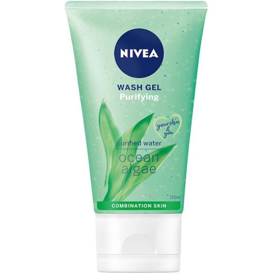 NIVEA WASH GEL PURIFYING ΜΕ ΦΥΚΙΑ 150ml