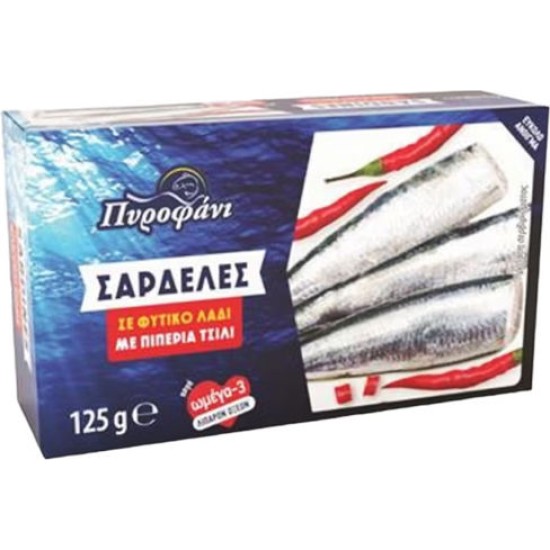 ΠΥΡΟΦΑΝΙ ΣΑΡΔΕΛΕΣ ΣΕ ΣΑΛΤΣΑ ΤΟΜΑΤΑΣ 125gr