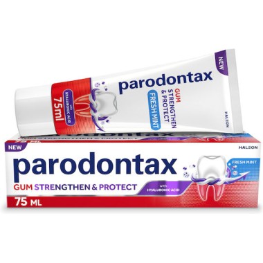 PARODONTAX ΟΔΟΝΤΟΚΡΕΜΑ 75ml GUM STRENGTH&PROTECT HYALURONIC