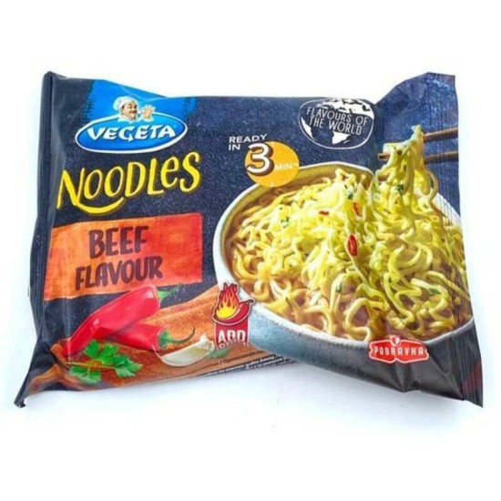 VEGETA NOODLES 75GR BEEF FLAVOUR