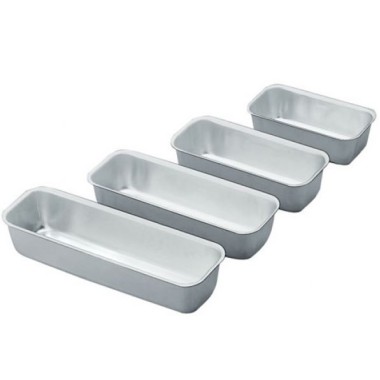 TANI HOME GOURMET ΣΚΕΥΗ ΑΛΟΥΜΙΝΙΟΥ ΜΑΚΡΟΣΤΕΝΟ ΓΙΑ ΚΕΙΚ 20,5X7,2CM 6ΤΕΜ