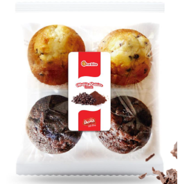 DOMA ΜΑΦΙΝ 260GR 4 ΤΕΜ (2 ΣΟΚΟΛΑΤΑ,2 ΒΑΝΙΛΙΑ)